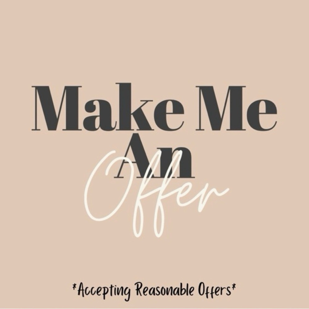 OPEN TO OFFERS!